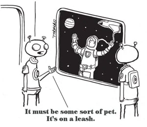 Aliens joking